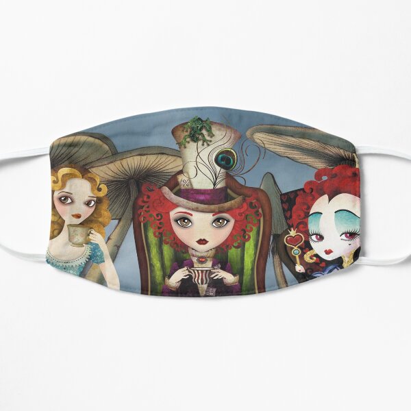 Tea Party Flat Mask