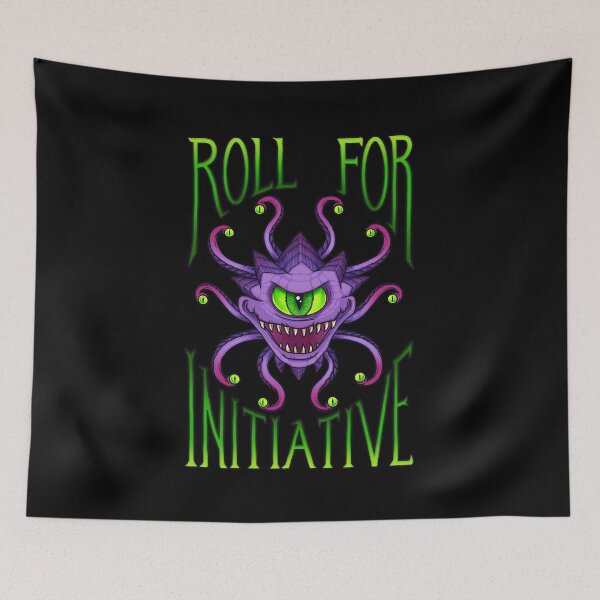 Item preview, Roll for Initiative - Green designed and sold by katymakesthings.