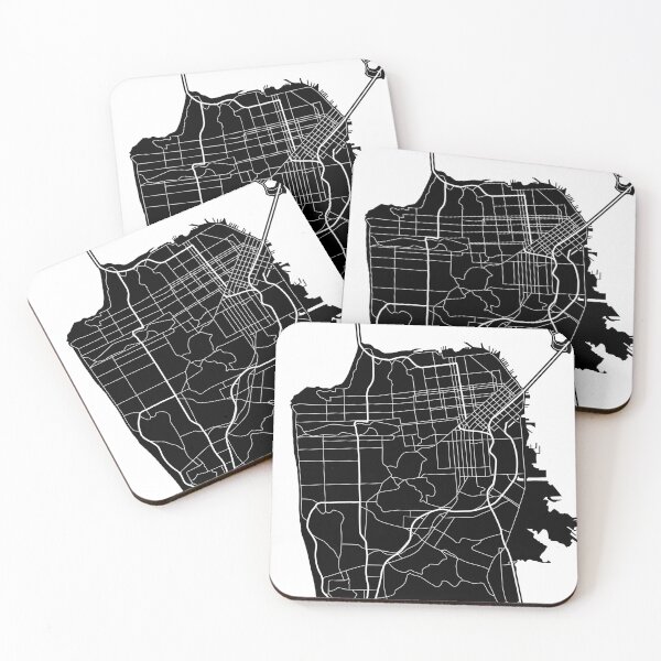 Item preview, Map of San Francisco designed and sold by miketea.