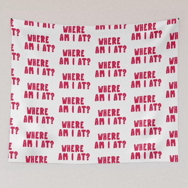 Item preview, Where am I at red designed and sold by PaulaPatata.