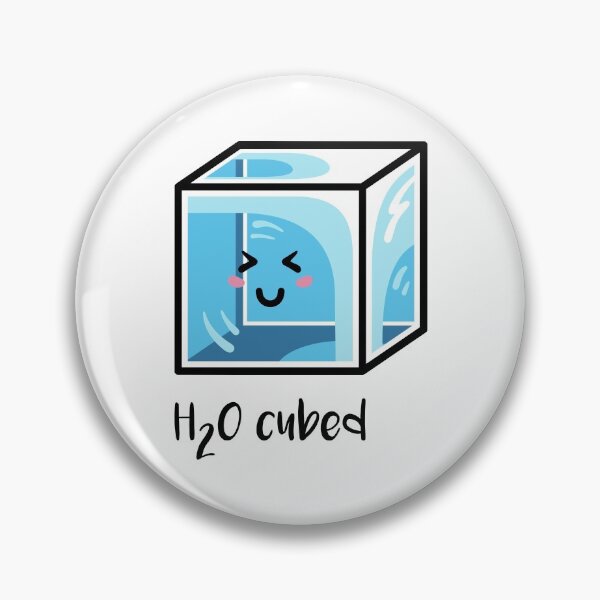 Item preview, H2O Cubed Ice Block Chemistry Science Joke designed and sold by Flaming Imp.