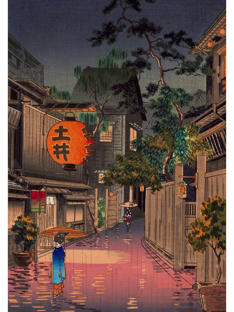Night Street Rain by RBEnt