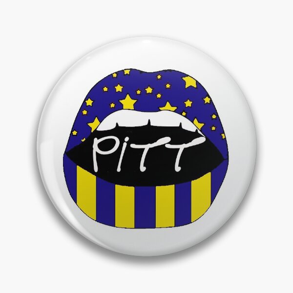 Item preview, University of Pittsburg Lips Sticker  designed and sold by gabby219.