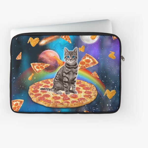 Item preview, Pizza and Wings Space Kitty designed and sold by raquelruthless.