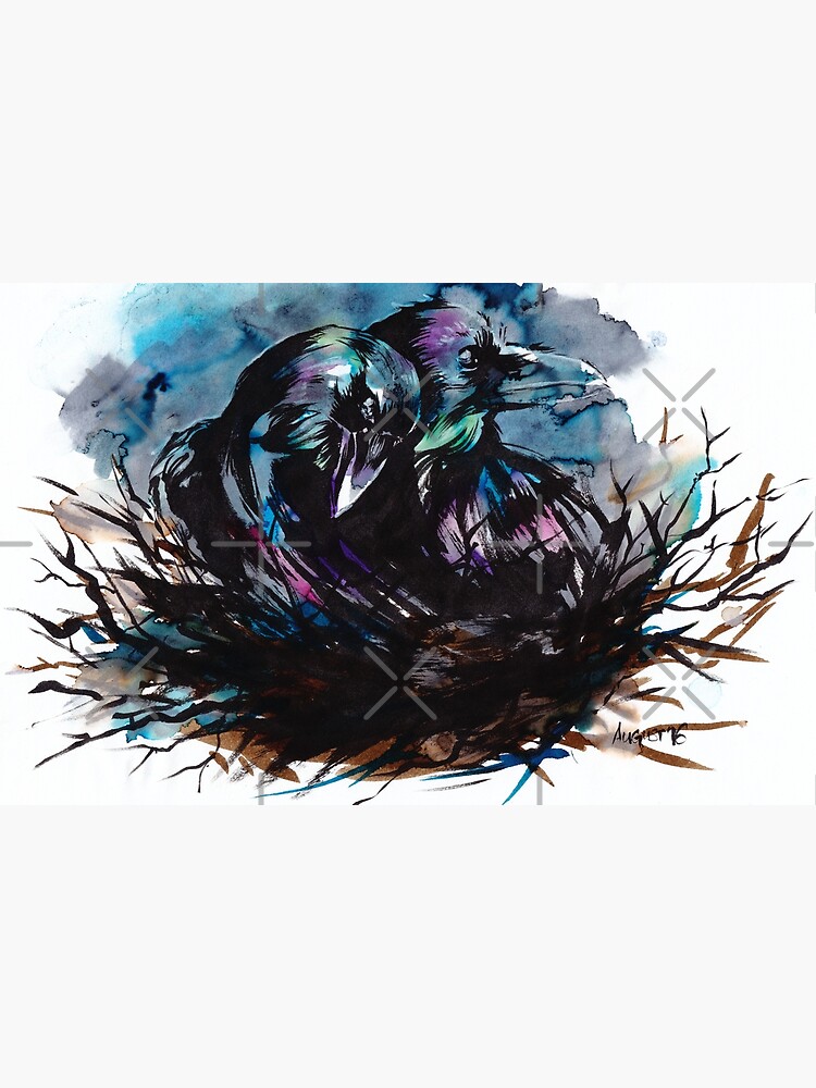 Two Ravens by August