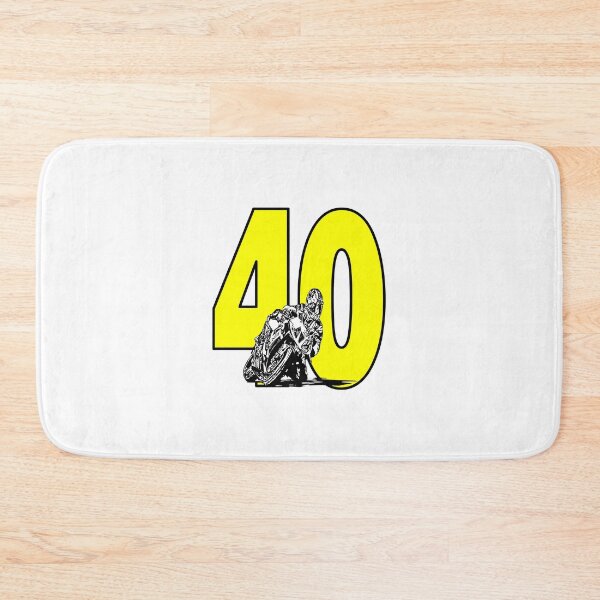 Artikelvorschau, Nummer 40 und ein Motorrad - vierzig entworfen und verkauft von AllShirts21.