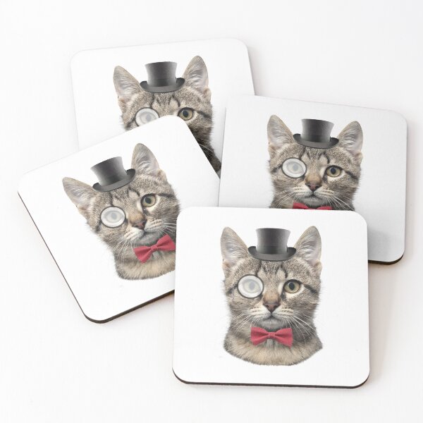 Item preview, Monocle Cat designed and sold by Mad Monkey Shop.