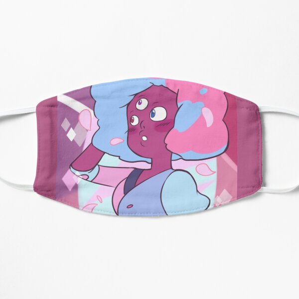 cotton candy love Flat Mask