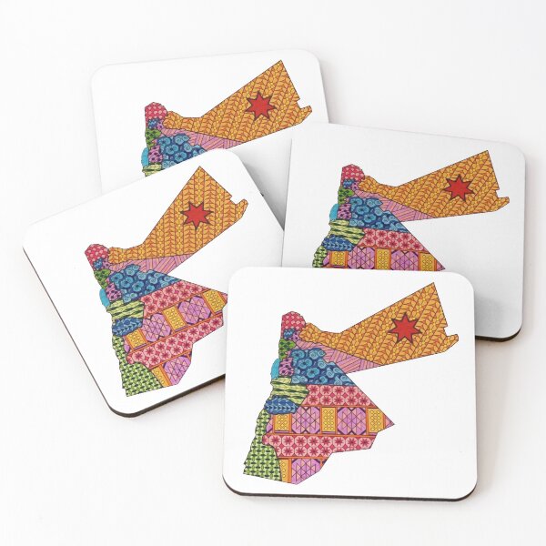 Item preview, Map of Jordan designed and sold by Bododobird.