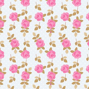 Artwork thumbnail, Alice Romantic Vintage Roses by GirlyGirl