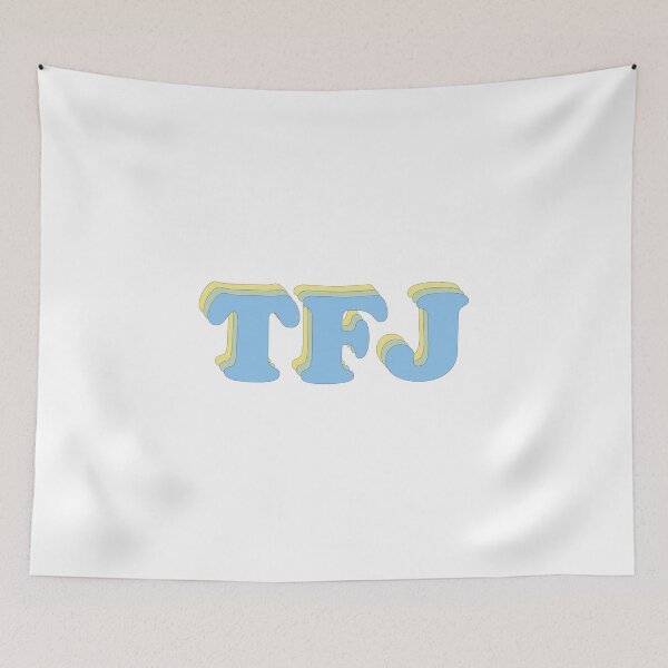 Item preview, Blue and Yellow T F J designed and sold by sydneyurban.