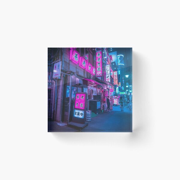Item preview, Small streets of Shinjuku Omoide Yokocho Tokyo Area designed and sold by TokyoLuv.