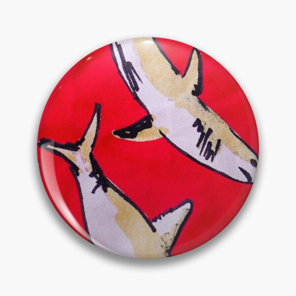 Artikelvorschau, SHARK - FACE MASK - RED entworfen und verkauft von Tropical Blood.