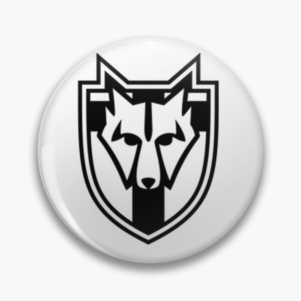 Viking Wolf Pins And Buttons Redbubble - fenrir the nordic wolf roblox