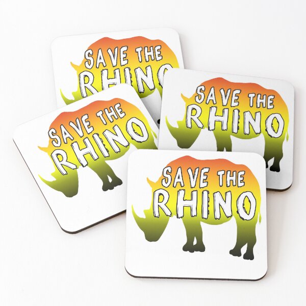 Item preview, Save the Rhino - funny Save the Rhino gift designed and sold by Waleedw.