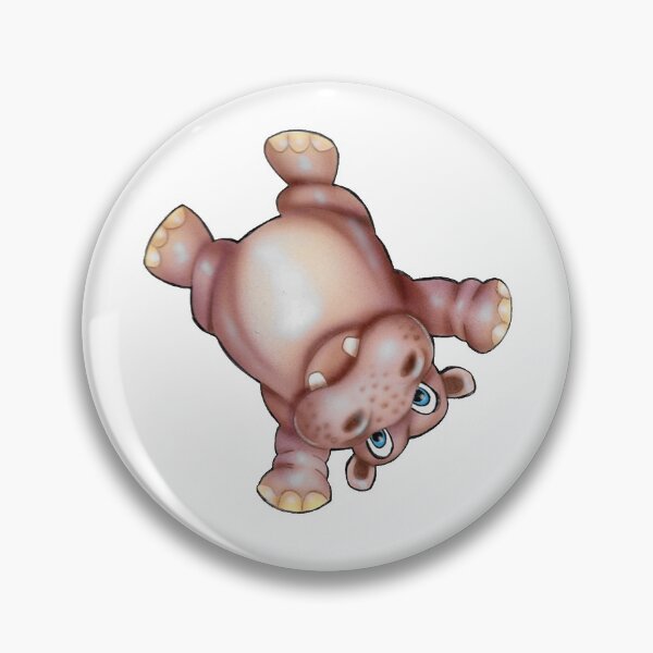 Item preview, Tumbling hippo designed and sold by anything airbrushed.