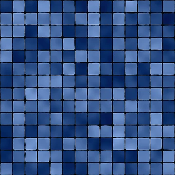 Artwork thumbnail, Rough Tiles - Blue [Roufxis-Rb] by RoufXis