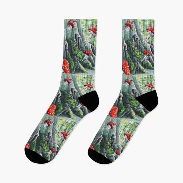 Item preview, The Great Mushroom Migration designed and sold by RJKpoyp.