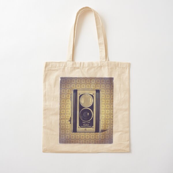 Kodak Duaflex Camera - Vintage Color Cotton Tote Bag