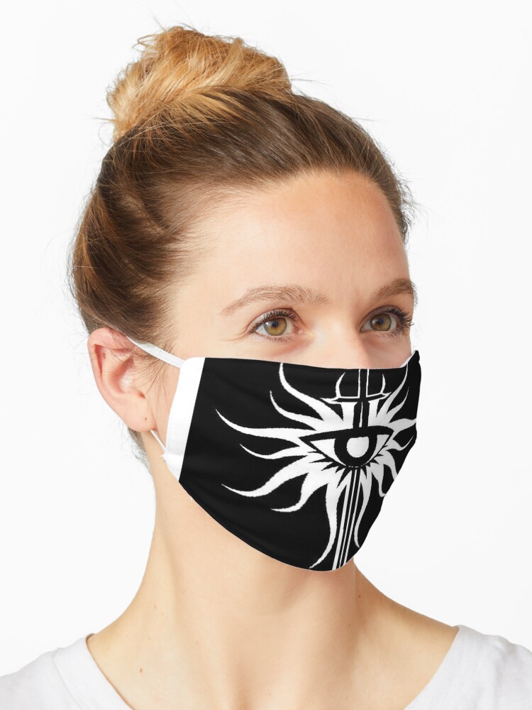 Skyrim Dragon Eye Mask By Isch Redbubble - how to get water dragon head roblox