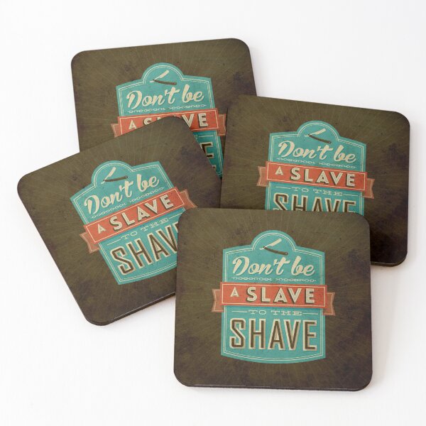Item preview, Don't be a slave to the shave designed and sold by BeardyGraphics.