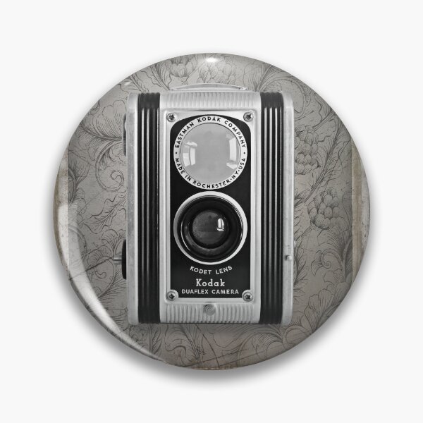 Item preview, Antique Kodak Duaflex Camera - Vintage Black and White designed and sold by Retro Art Factory.