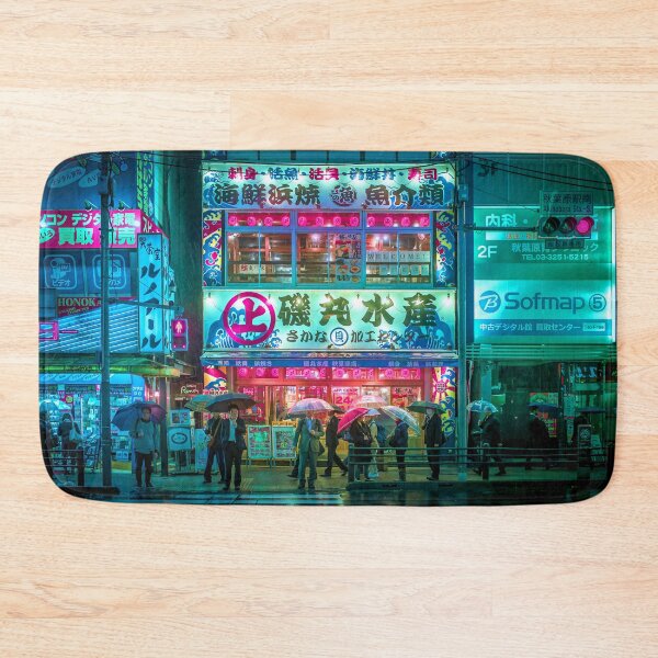 Item preview, Cyberpunk vibes in Akihabara designed and sold by TokyoLuv.