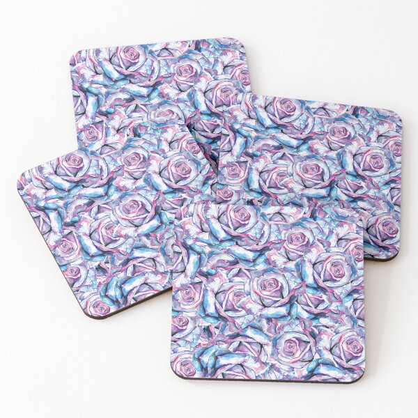Item preview, Purple rose print designed and sold by jellyrelish.