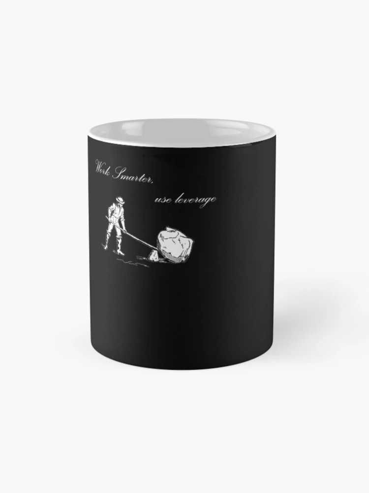Thumbnail 4 of 6, Coffee Mug, Work Smarter designed and sold by scriptscode.