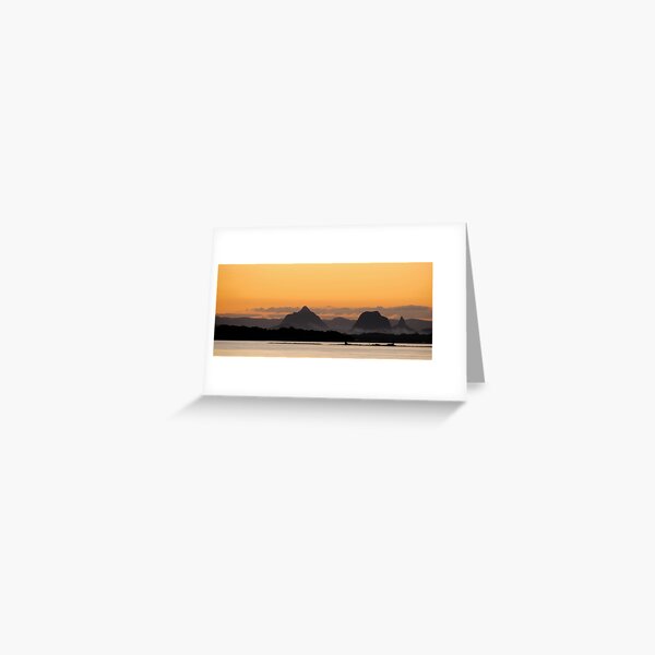 Glass House Mountains Greeting Card