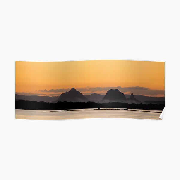 Glass House Mountains Poster