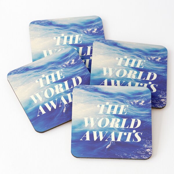 Item preview, The World Awaits designed and sold by LADYGOODMOOD.