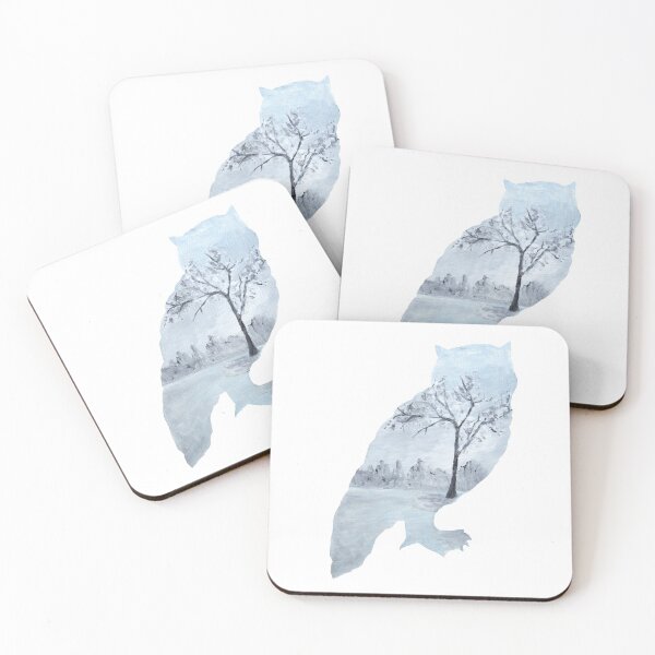 Item preview, Owl Silhouette designed and sold by SLundquistArt.