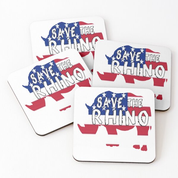 Item preview, Save the Rhino - funny Save the Rhino gift designed and sold by Waleedw.