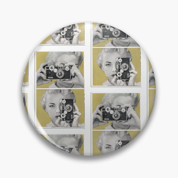 Item preview, Woman with Retro Argus Camera - Vintage Graphic designed and sold by Retro Art Factory.