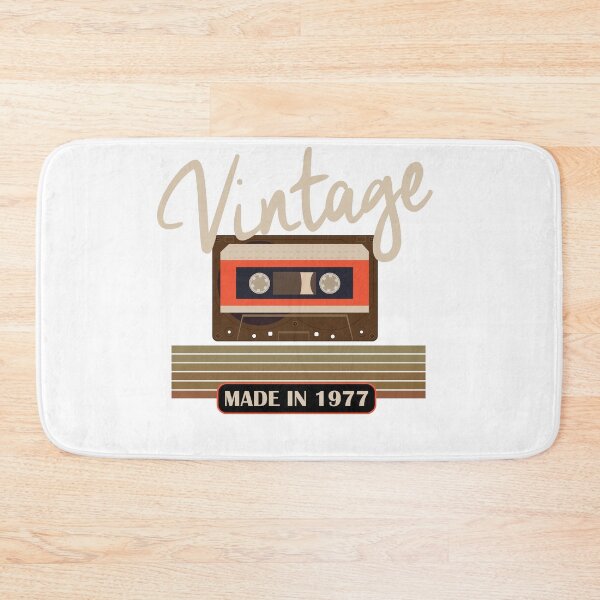 Item preview, Birthday Year Born in 1977 Birth Year Vintage Made In 1977 designed and sold by TeesByDesign.