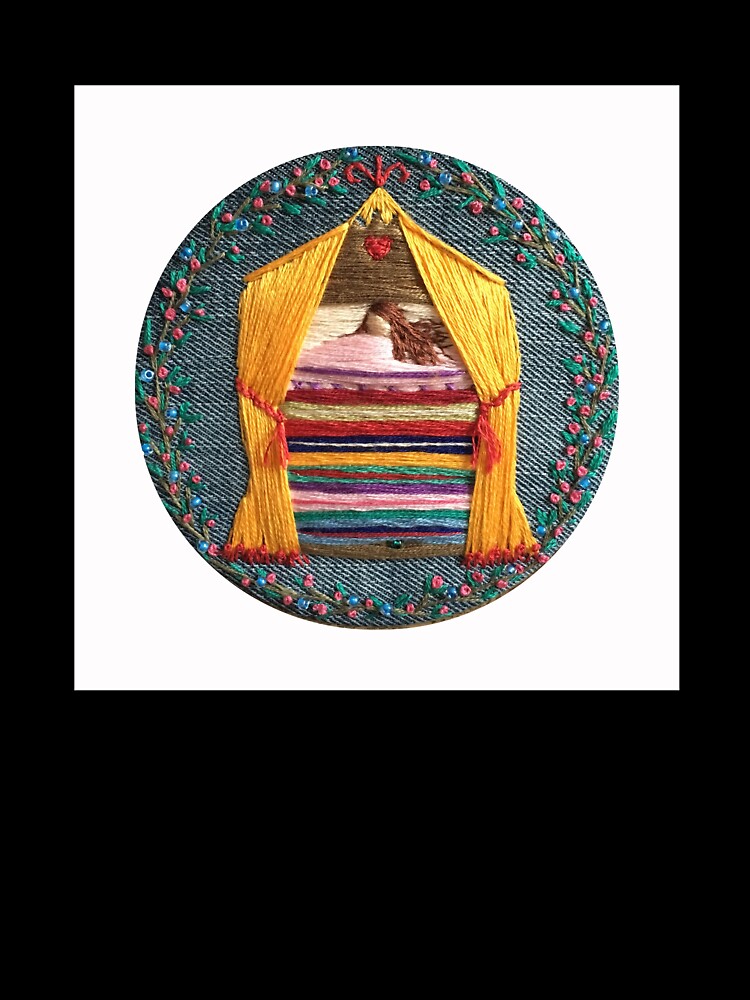 Thumbnail 7 of 7, Oversized T-Shirt, The Princess and the Pea designed and sold by SewingSongbird.