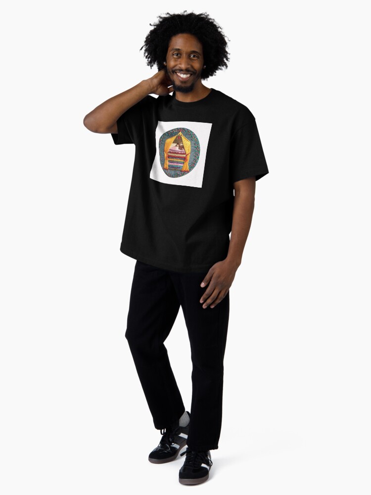 Thumbnail 4 of 7, Oversized T-Shirt, The Princess and the Pea designed and sold by SewingSongbird.