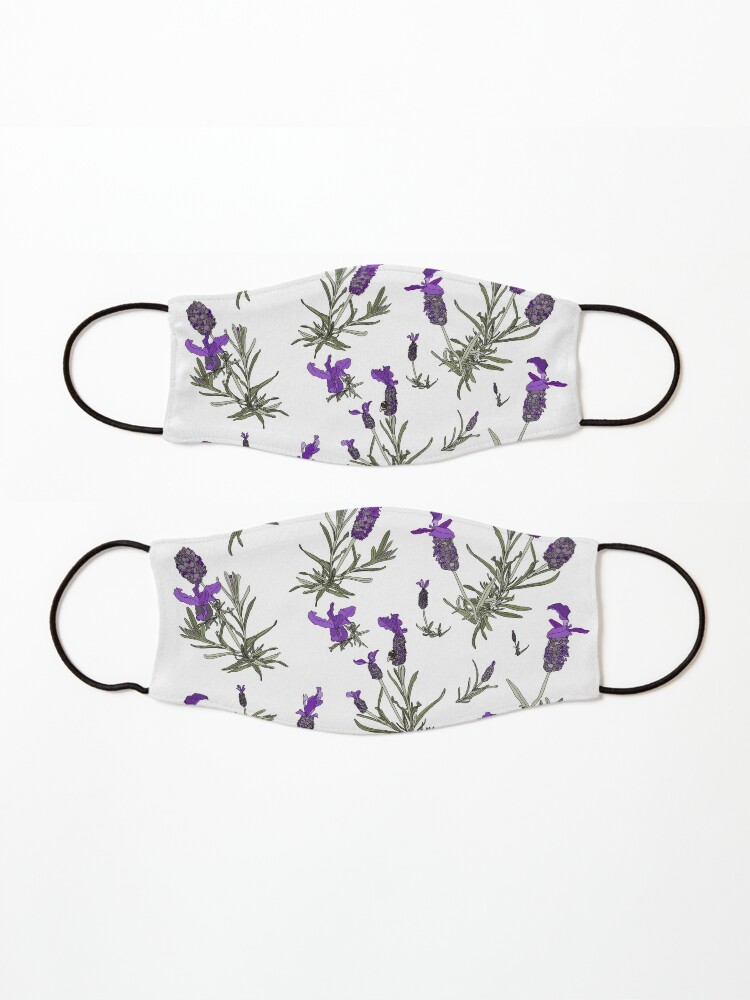 Alternate view of Lavender Mask