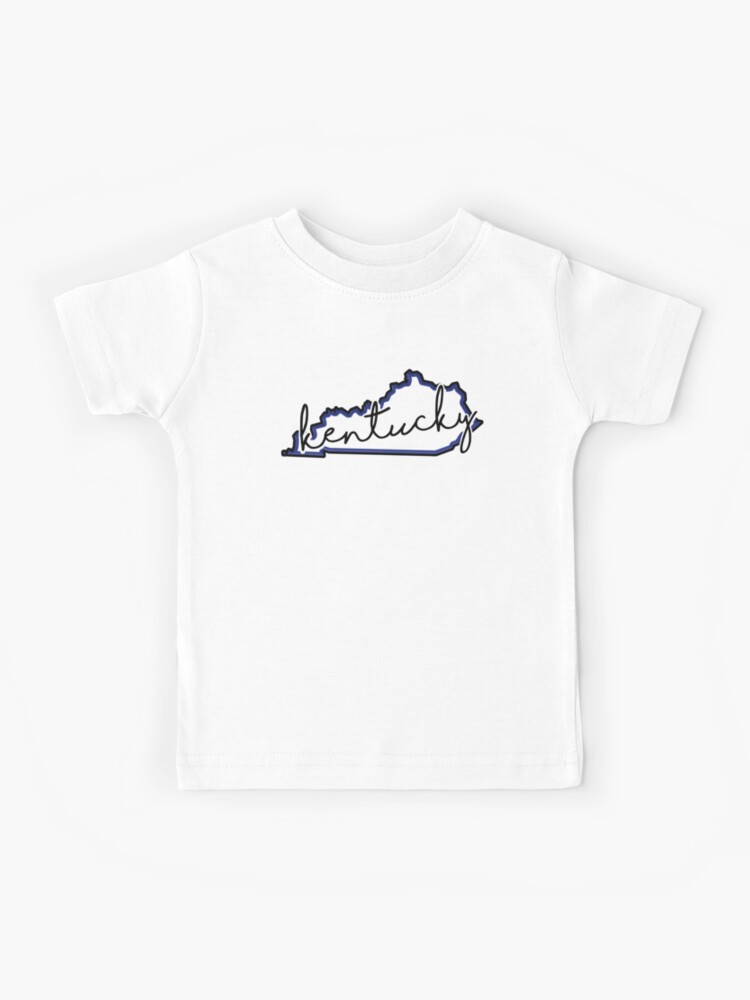 merry christmas, kentucky (white) Kids T-Shirt for Sale by myheadisaprison