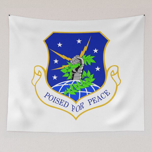 Item preview, 91st Missile Wing (91 MW) Crest designed and sold by Nikki SpaceStuffPlus.
