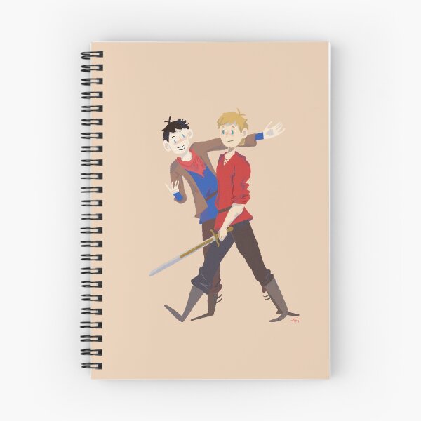 Aperçu de l'œuvre Merlin et Arthur créée et vendue par GlitterNoot.