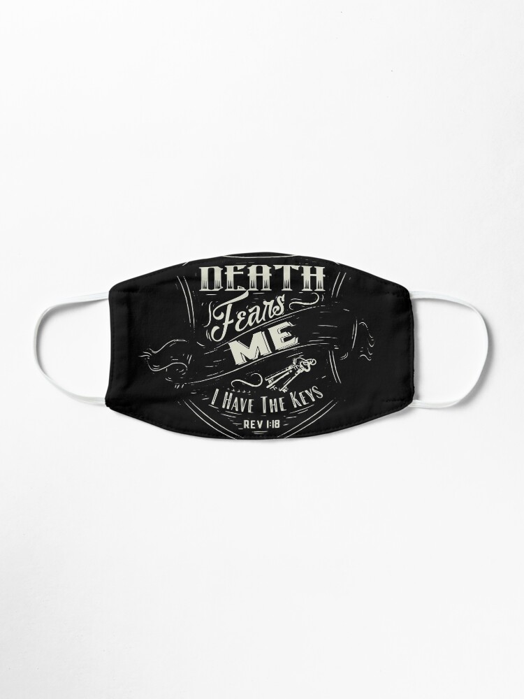 Alternate view of Death Fears Me Mask