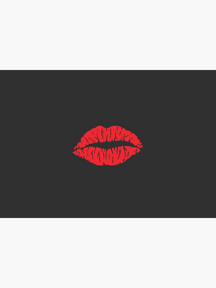 Red Lips Face Mask with Lipstick, Face Mask With Lips On It Stylish Face Mask Breathable Washable Face Mask Women Cute by ayoubworld