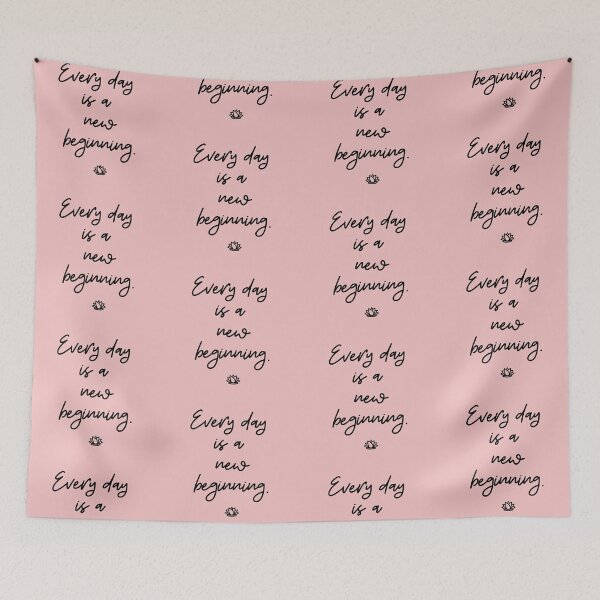 Item preview, Every day is a new beginning. designed and sold by EnlightParis.