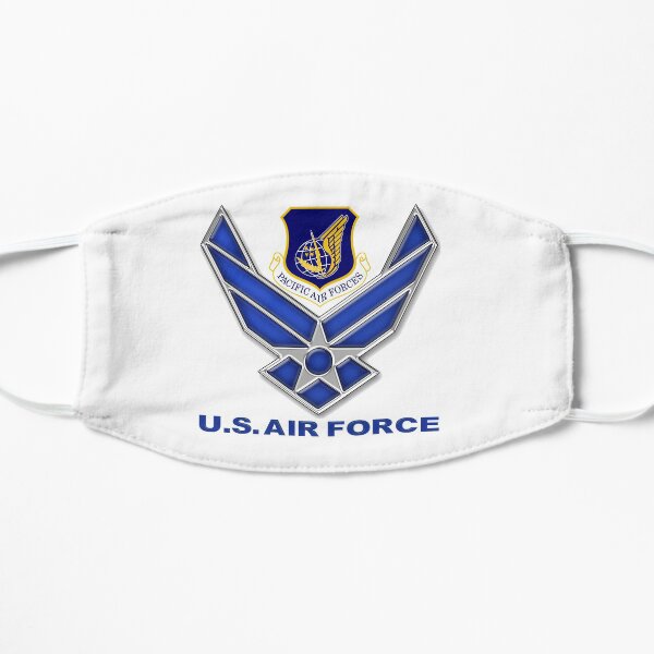 Crête des Forces aériennes du Pacifique (PACAF) Masque sans plis