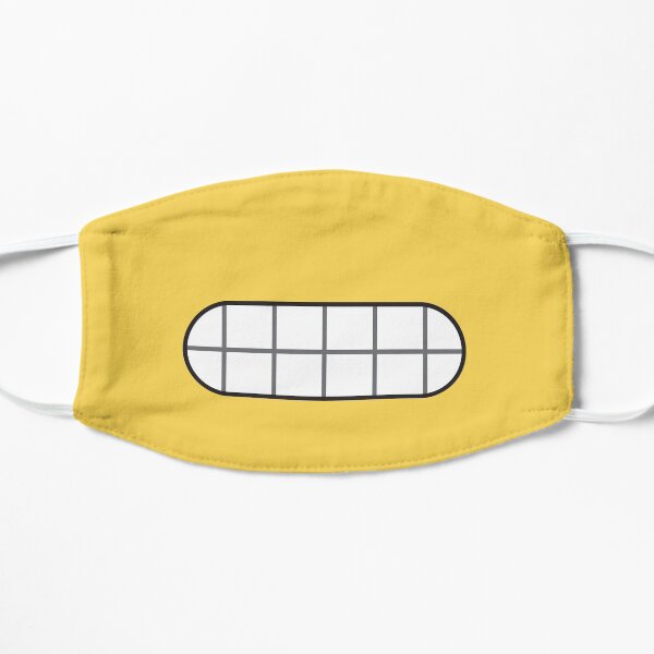 Eek Emoji Mouth Masque sans plis