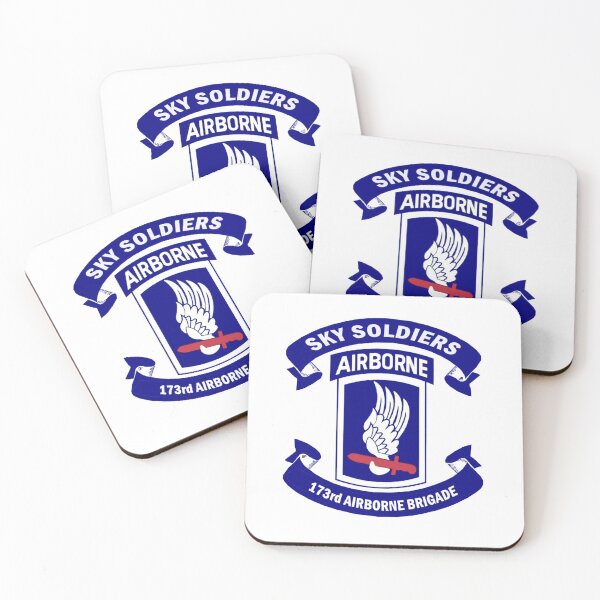 Item preview, 173rd Airborne Brigade Combat Team Crest designed and sold by Nikki SpaceStuffPlus.