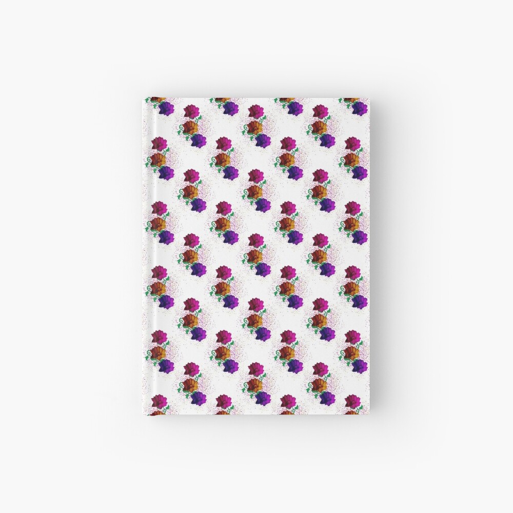 Spring Fun - Flower Pattern Hardcover Journal
