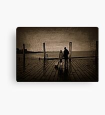 Ride Waiting Canvas Print